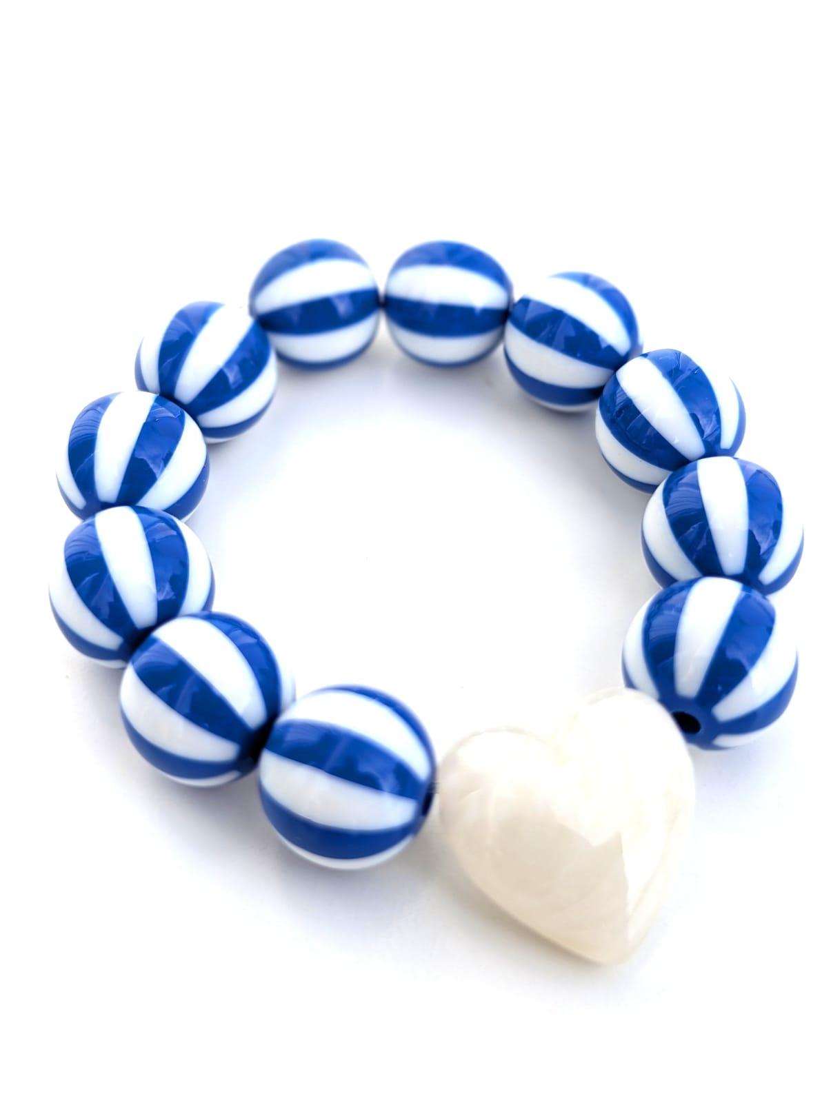 Détail des perles — coloris Marine